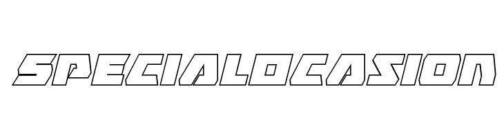 Eagle Strike Outline Italic  Free Fonts Download