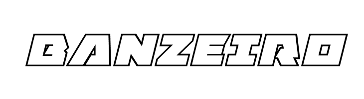 Eagle Strike Bold Outline Italic  Free Fonts Download