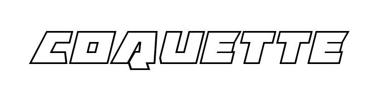Eagle Strike Bold Outline Italic  Free Fonts Download