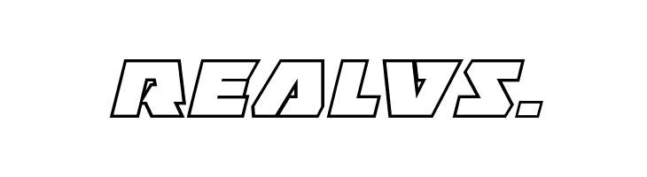 Eagle Strike Bold Outline Italic  Free Fonts Download