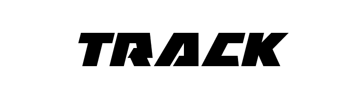 TRACK Eagle Strike Italic Font