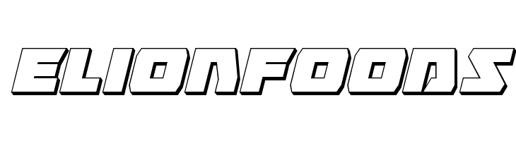 Eagle Strike 3D Italic  Free Fonts Download