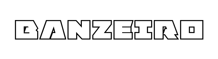 Eagle Strike Bold Outline  Free Fonts Download