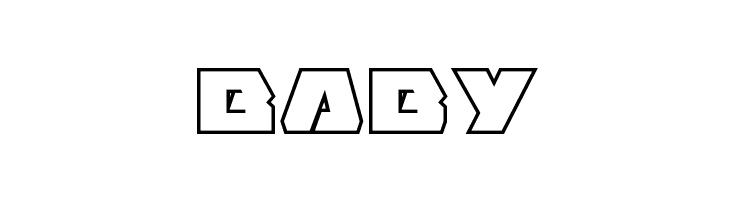 Eagle Strike Bold Outline  Free Fonts Download