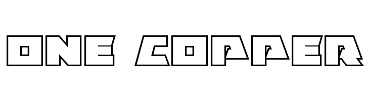 Eagle Strike Bold Outline  Free Fonts Download