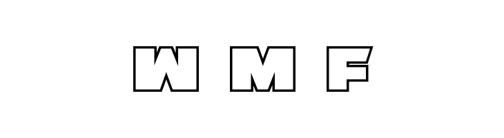 Eagle Strike Bold Outline  Free Fonts Download