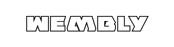 Eagle Strike Bold Outline  Free Fonts Download