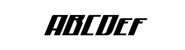 Quantum of Malice Expanded Italic  Free Fonts Download