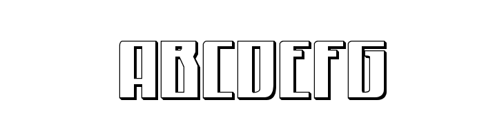 Quantum of Malice 3D  Free Fonts Download