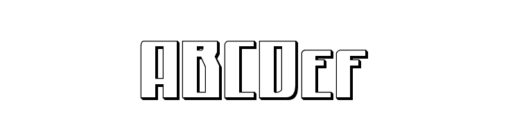 Quantum of Malice 3D  Free Fonts Download