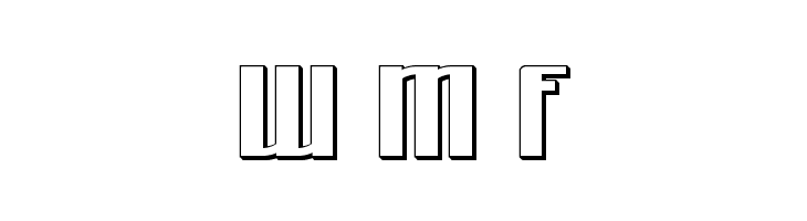 Quantum of Malice 3D  Free Fonts Download