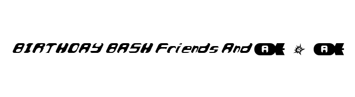 AtomBomb Speedster  Free Fonts Download