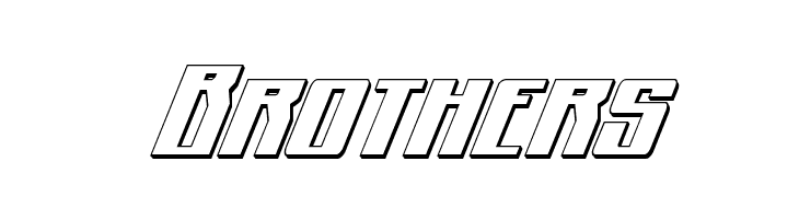 Quantum of Malice 3D Italic  Free Fonts Download