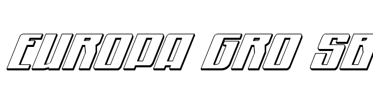 Quantum of Malice 3D Italic  Free Fonts Download