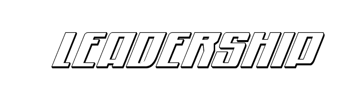 Quantum of Malice 3D Italic  Free Fonts Download