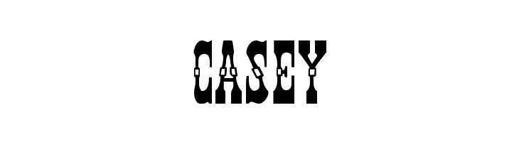 CASEY Younger Brothers Expanded Font