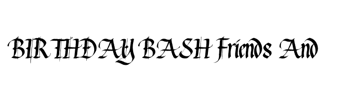 Waters Gothic  Free Fonts Download