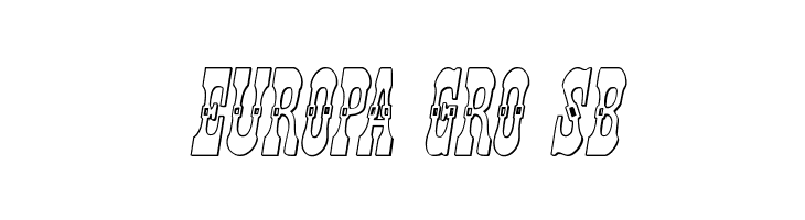 Younger Brothers 3D Italic  Free Fonts Download
