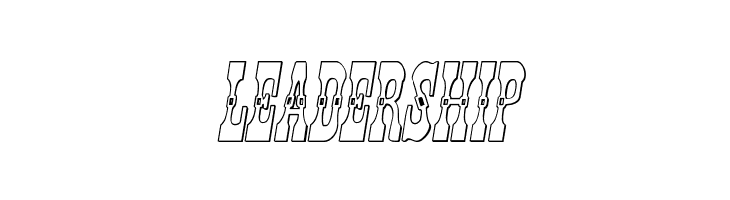 Younger Brothers 3D Italic  Free Fonts Download