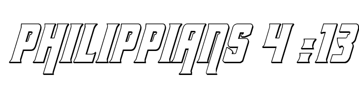 Kondor 3D Italic  Free Fonts Download