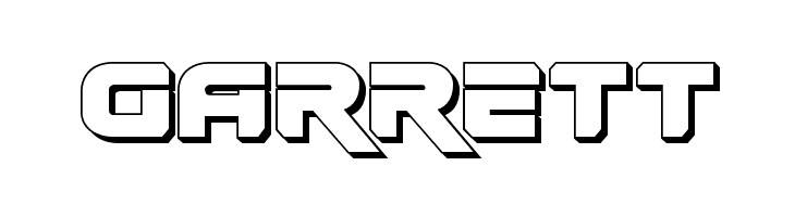 Renegado 3D  Free Fonts Download