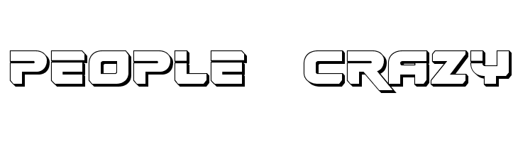 Renegado 3D  Free Fonts Download