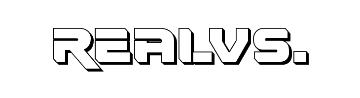 Renegado 3D  Free Fonts Download