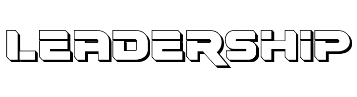 Renegado 3D  Free Fonts Download