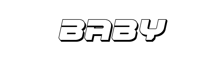 Renegado 3D Italic  Free Fonts Download