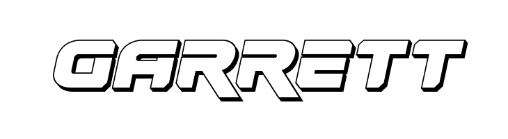 Renegado 3D Italic  Free Fonts Download