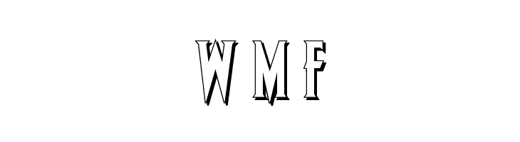 Wolf's Bane 3D  Free Fonts Download