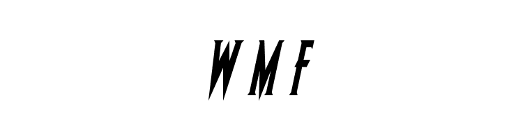 Wolf's Bane Condensed Italic  Free Fonts Download