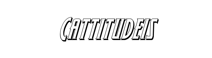 Wolf's Bane 3D Italic  Free Fonts Download