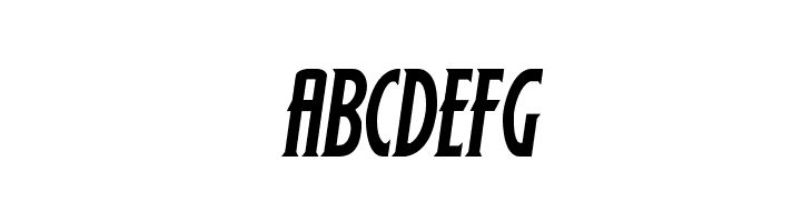 Wolf's Bane Semi-Italic  Free Fonts Download