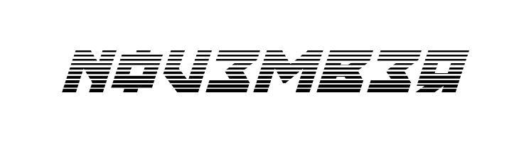 Nyet Gradient Italic  Free Fonts Download