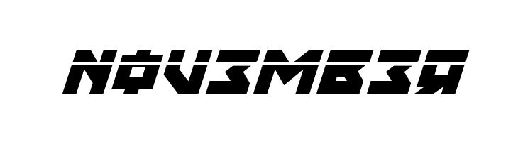 Nyet Laser Italic  Free Fonts Download