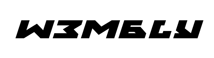 Nyet Extra-Expanded Italic  Free Fonts Download