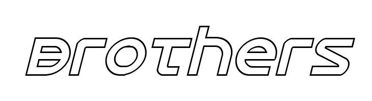 Opilio Outline Italic  Free Fonts Download