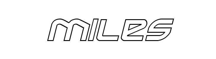 Opilio Outline Italic  Free Fonts Download