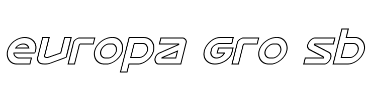 Opilio Outline Italic  Free Fonts Download