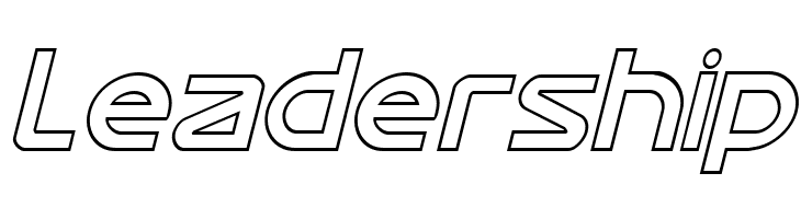 Opilio Outline Italic  Free Fonts Download