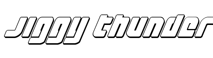 Exoplanet 3D Italic  Free Fonts Download