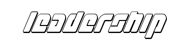 Exoplanet 3D Italic  Free Fonts Download