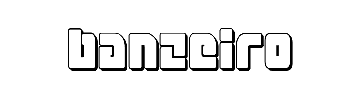 Exoplanet 3D Regular  Free Fonts Download