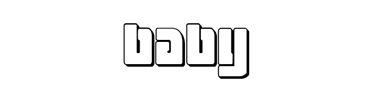 Exoplanet 3D Regular  Free Fonts Download