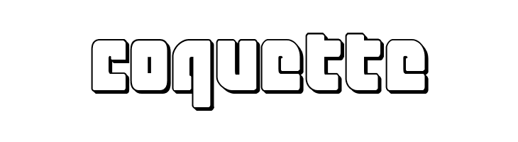 Exoplanet 3D Regular  Free Fonts Download