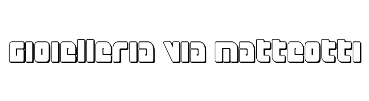 Exoplanet 3D Regular  Free Fonts Download