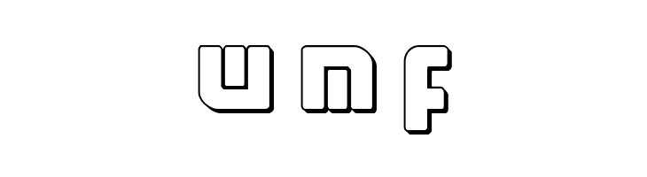Exoplanet 3D Regular  Free Fonts Download