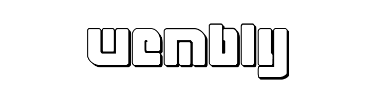 Exoplanet 3D Regular  Free Fonts Download