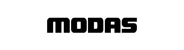 MODAS Federal Escort Condensed Font